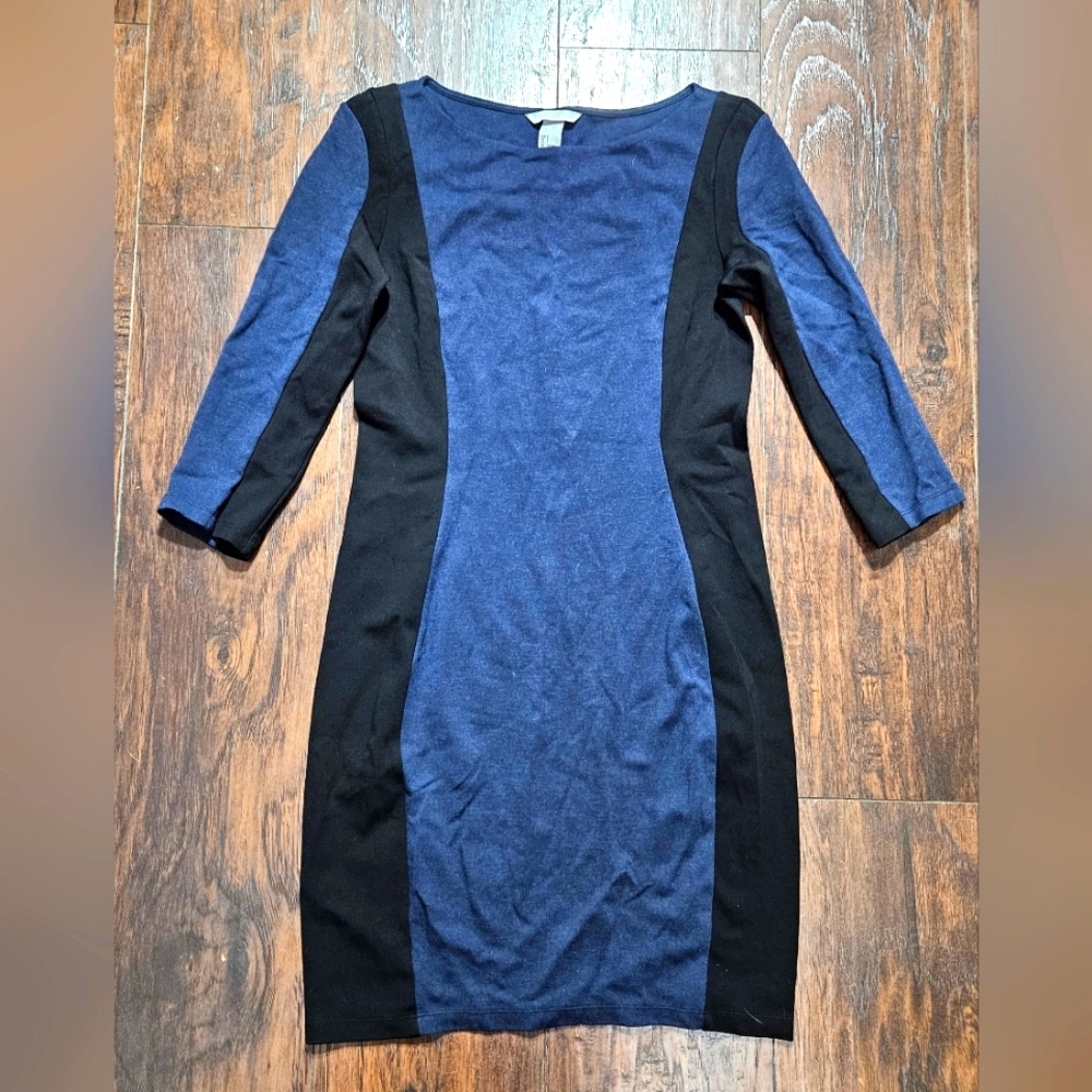 Womens H.M. Dress Blue & Black Size S